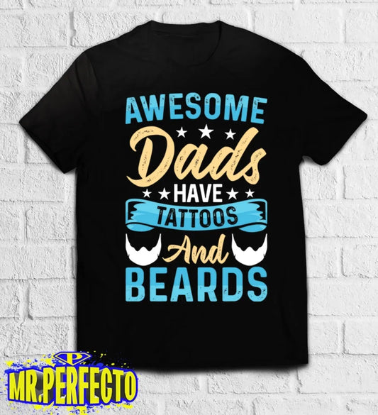 Awsome Dad Tee Mr Perfecto Brand