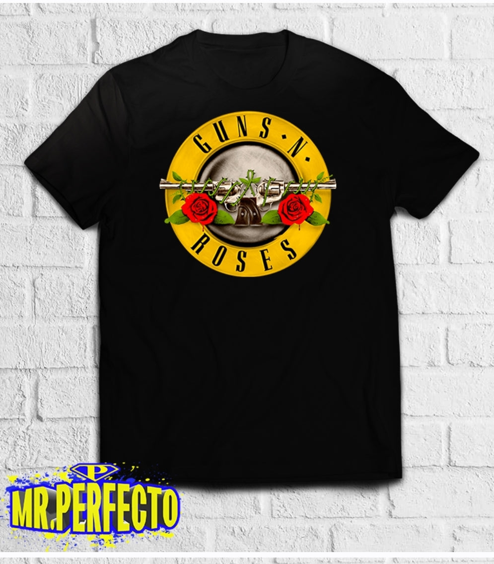 Guns and Roses Graphic Tee