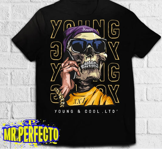 Young Cool Graphuc Tee Mr Perfecto Brand